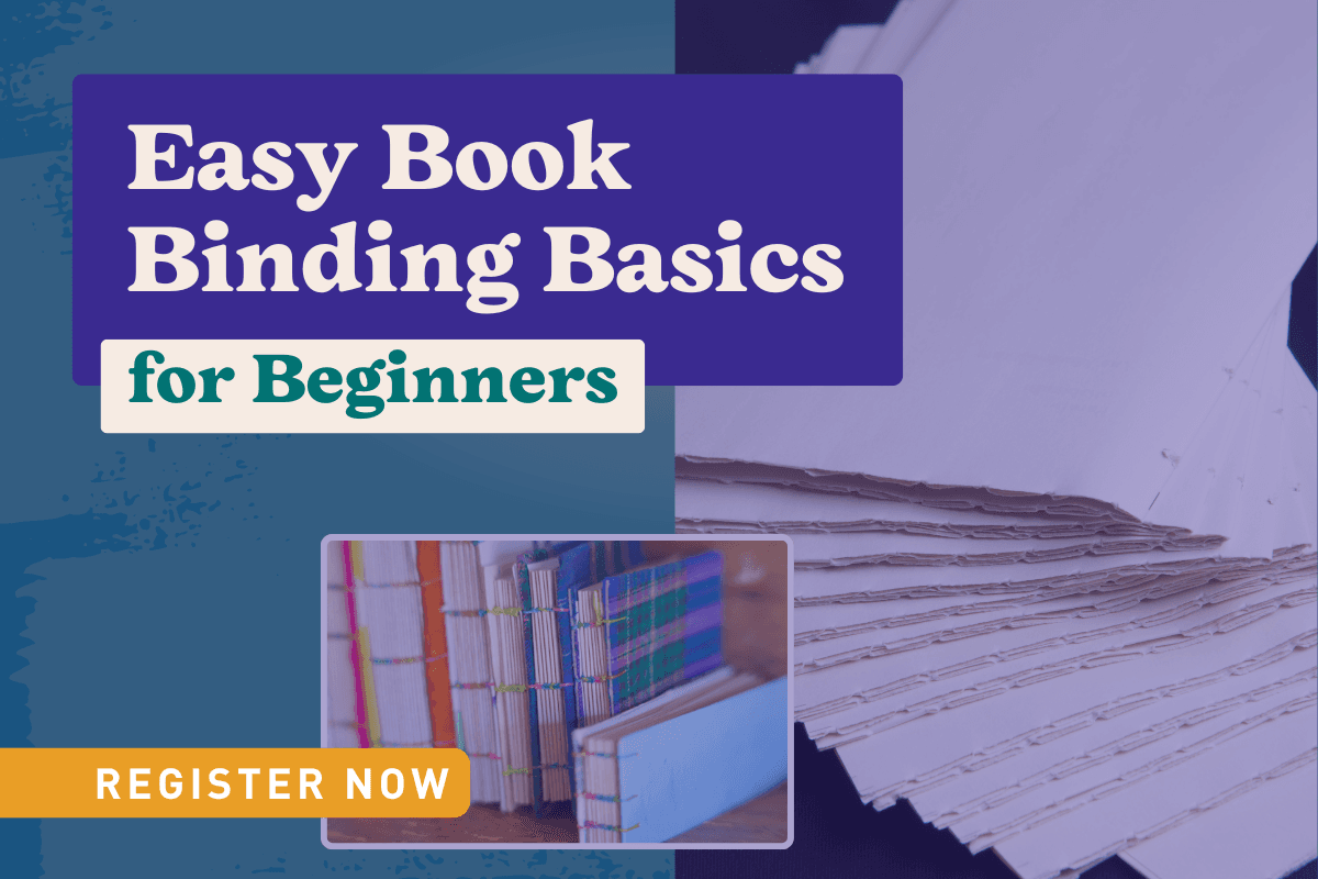 Easy Book Binding for Beginners with Rob Kelsey
